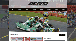 Desktop Screenshot of deanmacdonaldracing.com
